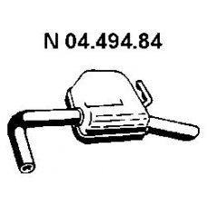 04.494.84 EBERSPACHER Глушитель выхлопных газов конечный