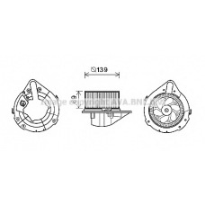 AI8372 AVA Электродвигатель, вентиляция салона