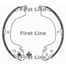 FBS607 FIRST LINE Комплект тормозных колодок
