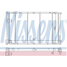 63922 NISSENS Радиатор, охлаждение двигателя