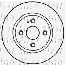 FBD1784 FIRST LINE Тормозной диск