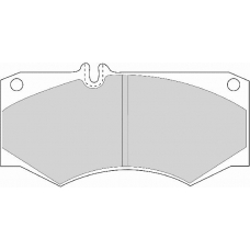 AVR141 ABEX Комплект тормозных колодок, дисковый тормоз