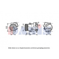 852688N AKS DASIS Компрессор, кондиционер