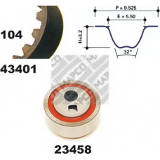 23401 MAPCO Комплект ремня грм