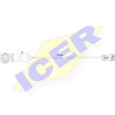 610255 E C ICER Сигнализатор, износ тормозных колодок