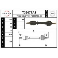 T39077A1 EAI Приводной вал