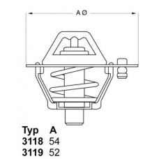 3118.92D1 WAHLER Термостат, охлаждающая жидкость