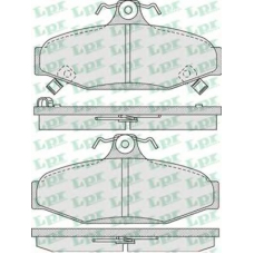 05P1018 LPR Комплект тормозных колодок, дисковый тормоз