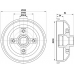 MBD006 MINTEX Тормозной барабан