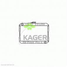 31-3464 KAGER Радиатор, охлаждение двигателя