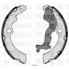 BBS6448 BORG & BECK Комплект тормозных колодок