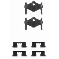 8DZ 355 202-521 HELLA PAGID Комплектующие, колодки дискового тормоза