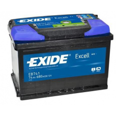 _EB741 EXIDE Стартерная аккумуляторная батарея; Стартерная акку