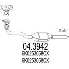 04.3942 MTS Катализатор