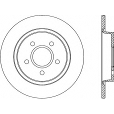 BDA2030.10 OPEN PARTS Тормозной диск