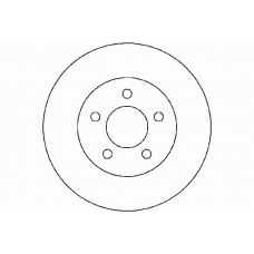 MDC1724 MINTEX Тормозной диск
