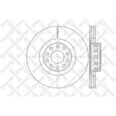 6020-4791V-SX STELLOX Тормозной диск