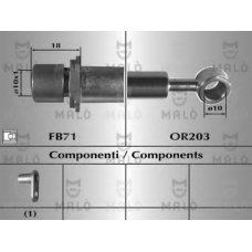 80866 Malo Тормозной шланг