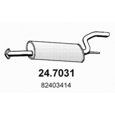 24.7031 ASSO Глушитель выхлопных газов конечный