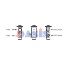 840107N AKS DASIS Расширительный клапан, кондиционер