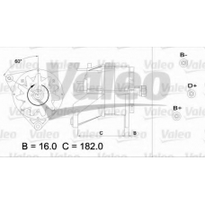 436583 VALEO Генератор