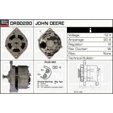 DRB0280 DELCO REMY Генератор