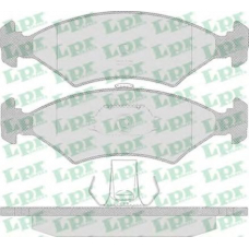 05P628 LPR Комплект тормозных колодок, дисковый тормоз