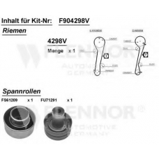 F904269V FLENNOR Комплект ремня грм