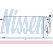 94993 NISSENS Конденсатор, кондиционер