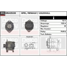 DRA0538 DELCO REMY Генератор