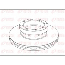 NCA1005.20 REMSA Тормозной диск