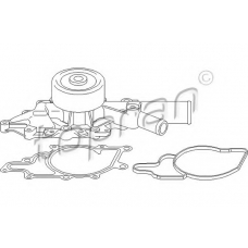 400 413 TOPRAN Водяной насос