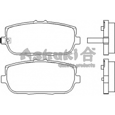 M054-08J ASHUKI Комплект тормозных колодок, дисковый тормоз