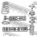 SBD-002 FEBEST Амортизатор