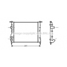 RTA2218 AVA Радиатор, охлаждение двигателя