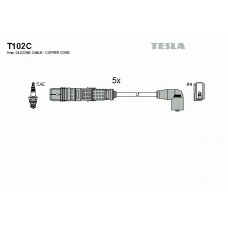 T102C TESLA Комплект проводов зажигания
