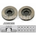 J3300300 NIPPARTS Тормозной диск