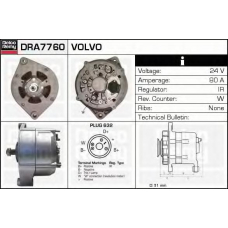 DRA7760 DELCO REMY Генератор