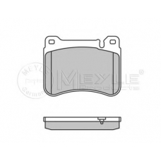 025 239 4516 MEYLE Комплект тормозных колодок, дисковый тормоз
