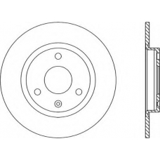 BDR1105.10 OPEN PARTS Тормозной диск