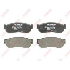 C11001ABE ABE Комплект тормозных колодок, дисковый тормоз