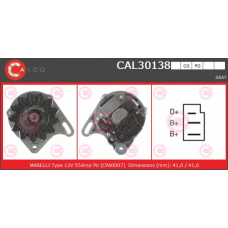 CAL30138RS CASCO Генератор