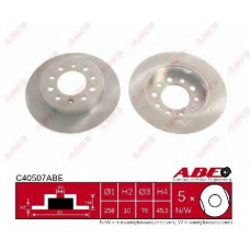 C40507ABE ABE Тормозной диск
