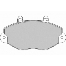 FD6801V NECTO Комплект тормозных колодок, дисковый тормоз