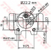 BWH133 TRW Колесный тормозной цилиндр