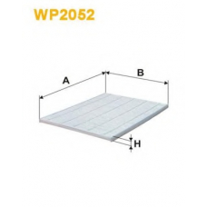 WP2052 WIX Фильтр, воздух во внутренном пространстве