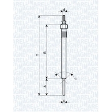 062900066304 MAGNETI MARELLI Свеча накаливания