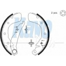 BS-1402 KAVO PARTS Комплект тормозных колодок