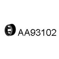 AA93102 VENEPORTE Резиновые полоски, система выпуска