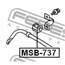 MSB-737 FEBEST Опора, стабилизатор